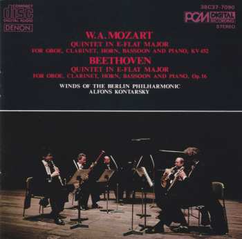 Album Ludwig van Beethoven: Quintet In E-Flat Major For Oboe, Clarinet, Horn, Bassoon And Piano, KV452 / Quintet In E-Flat Major For Oboe, Clarinet, Horn, Bassoon And Piano, Op.16