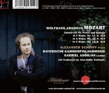 CD Wolfgang Amadeus Mozart: Piano Concertos K. 413 - K. 415 DIGI