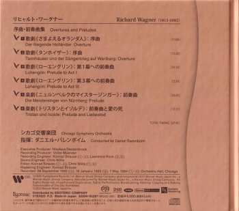 SACD Richard Wagner: Overtures And Preludes  LTD