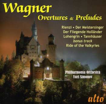 Album Wagner / Philharmonia Orchestra / Simonov: Favourite Overtures & Preludes