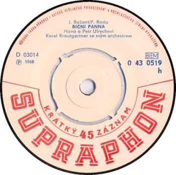 SP Hana A Petr Ulrychovi: Hou, Hou / Říční Panna