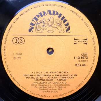 LP Waldemar Matuška: Kluci Do Nepohody