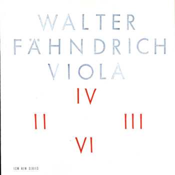 CD Walter Fähndrich: Viola