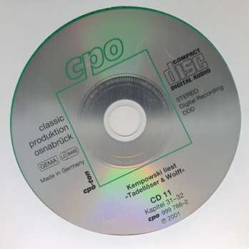 CD George Enescu: liest Tadellöser & Wolff