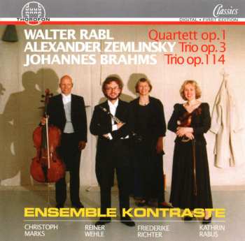 Album Johannes Brahms: Ensemble Kontraste