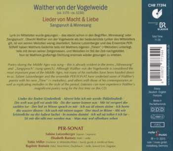 CD Per-Sonat: Lieder Von Macht & Liebe