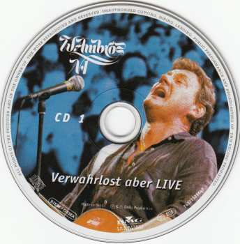 2CD Wolfgang Ambros: Verwahrlost Aber Live