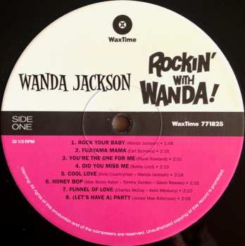 LP Wanda Jackson: Rockin' With Wanda LTD