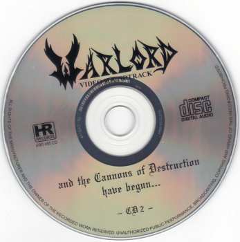 2CD Warlord: And The Cannons Of Destruction Have Begun...