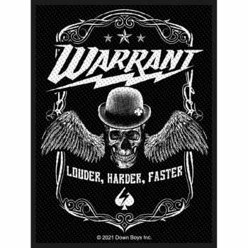 Merch Warrant: Patch Louder Harder Faster
