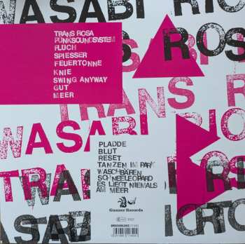 LP Wasabi Riot: Trans Rosa LTD | CLR