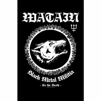 Merch Watain: Textile Poster Black Metal Militia