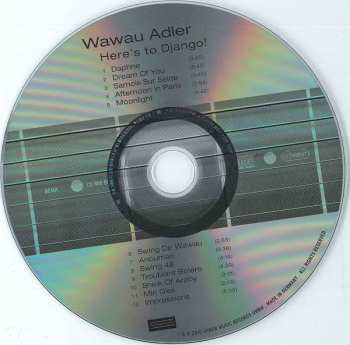 CD Wawau Adler: Here's To Django!