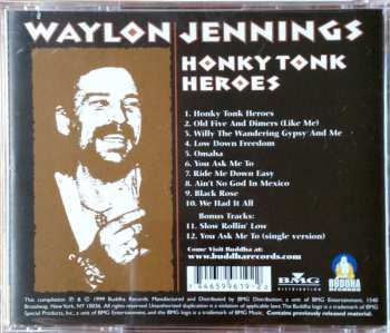 CD Waylon Jennings: Honky Tonk Heroes