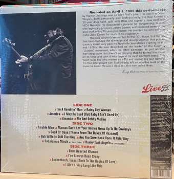2LP Waylon Jennings: Live From Austin, TX
