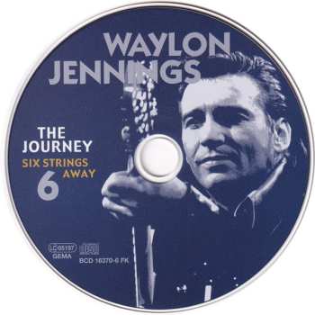 6CD Waylon Jennings: The Journey - Six Strings Away