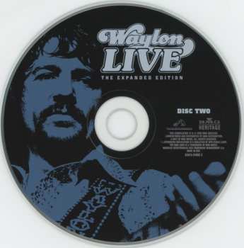 2CD Waylon Jennings: Waylon Live: The Expanded Edition