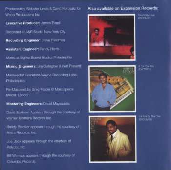 CD Webster Lewis: On The Town