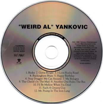 CD "Weird Al" Yankovic: "Weird Al" Yankovic