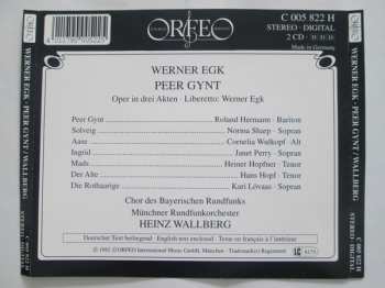 2CD Werner Egk: Peer Gynt (Oper In Drei Akten = Opera In Three Acts = Opera En Trois Actes)
