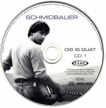 2CD Werner Schmidbauer: Ois Is Guat - Die besten Lieder Aus 35 Jahren DIGI