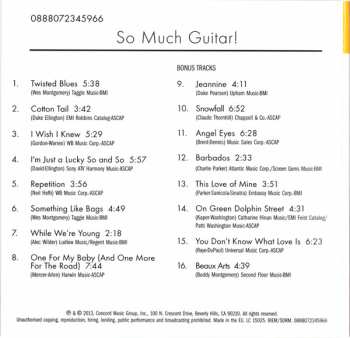 CD Wes Montgomery: So Much Guitar!