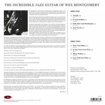 LP Wes Montgomery: The Incredible Jazz Guitar Of Wes Montgomery