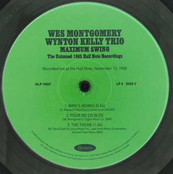 3LP Wes Montgomery: Maximum Swing: The Unissued 1965 Half Note Recordings LTD | NUM