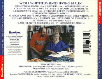 CD Wesla Whitfield: The Best Thing For You Would Be Me