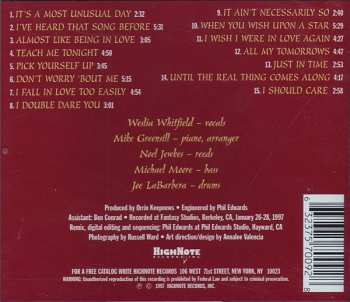 CD Weslia Whitfield: Teach Me Tonight