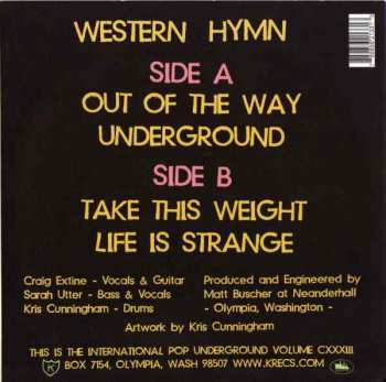 SP Western Hymn: Out Of The Way