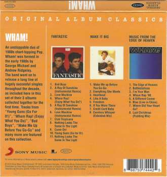 3CD/Box Set Wham!: Original Album Classics