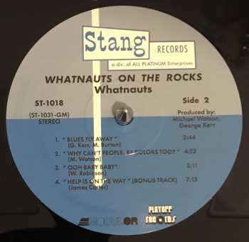 LP The Whatnauts: Whatnauts On The Rocks