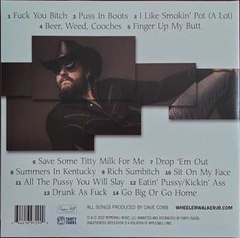 LP Wheeler Walker Jr.: Fuck You Bitch: All-Time Greatest Hits