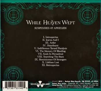 CD While Heaven Wept: Suspended at Aphelion