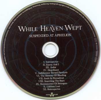 CD While Heaven Wept: Suspended at Aphelion