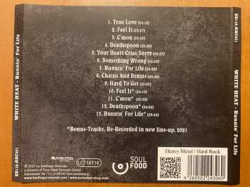 CD White Heat: Runnin' For Life LTD | NUM