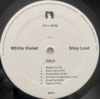 LP White Violet: Stay Lost