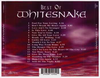 CD Whitesnake: Best Of Whitesnake