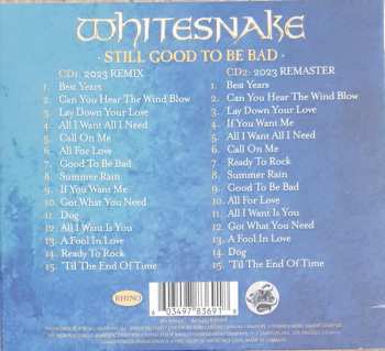 2CD Whitesnake: Still Good To Be Bad DLX | DIGI