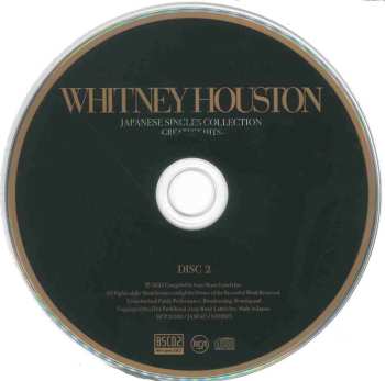 2CD/DVD Whitney Houston: Japanese Singles Collection -Greatest Hits-
