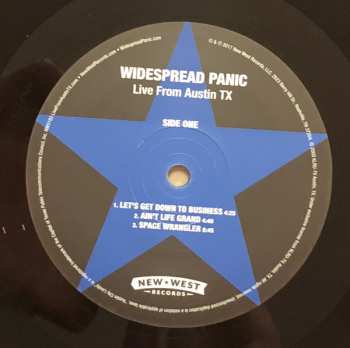 2LP Widespread Panic: Live From Austin TX