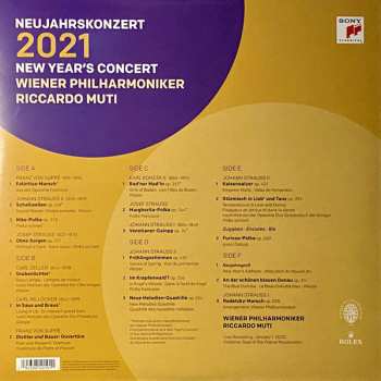 3LP Wiener Philharmoniker: Neujahrskonzert 2021 = New Year's Concert