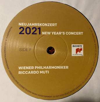 3LP Wiener Philharmoniker: Neujahrskonzert 2021 = New Year's Concert