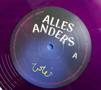 LP Wies: Alles Anders CLR