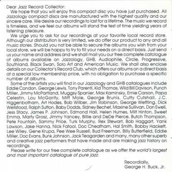 CD Wild Bill Davison And His All Star Stompers: This Is Jazz!