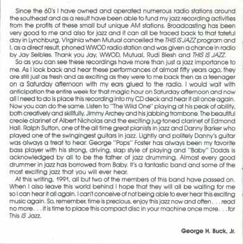 CD Wild Bill Davison And His All Star Stompers: This Is Jazz!