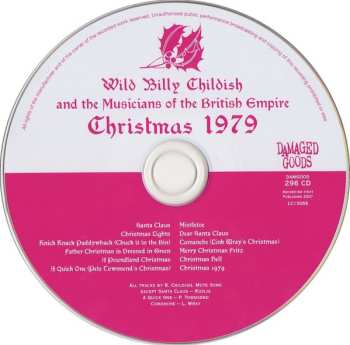 CD Wild Billy Childish & The Musicians Of The British Empire: Christmas 1979