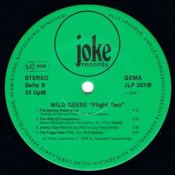 LP Wild Geese: Flight 2