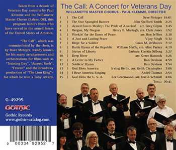 CD Willamette Master Chorus: The Call: A Concert For Veterans Day